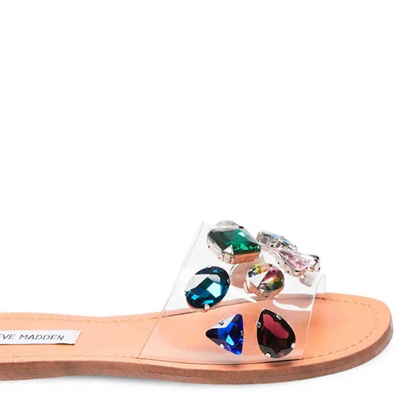 STEVE MADDEN Jeweled Sandals - Picture 4 of 6